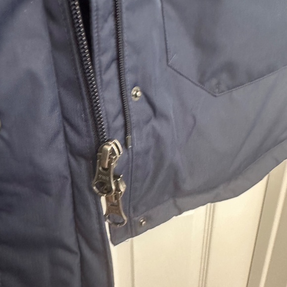 Columbia long insulated winter navy blue jacket - Picture 5 of 9